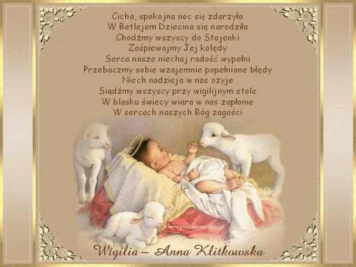Cicha, spokojna noc się zdarzyła. W Betlejem Dziecina się narodziła